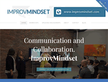 Tablet Screenshot of improvmindset.com